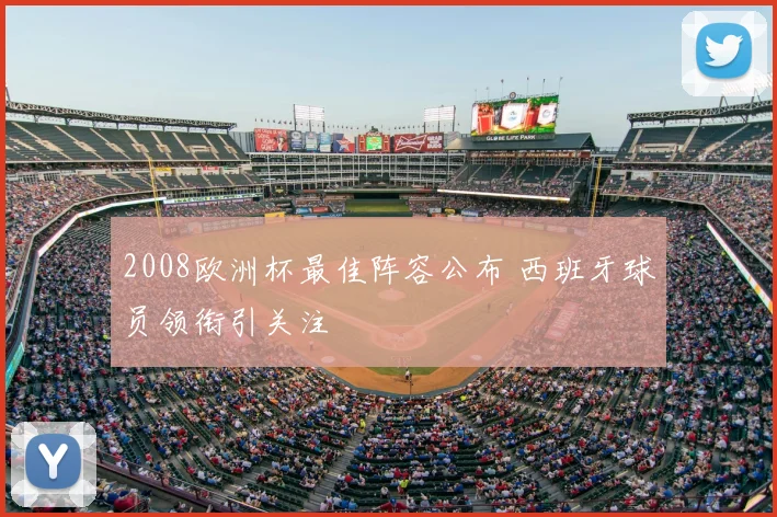 2008欧洲杯最佳阵容公布 西班牙球员领衔引关注